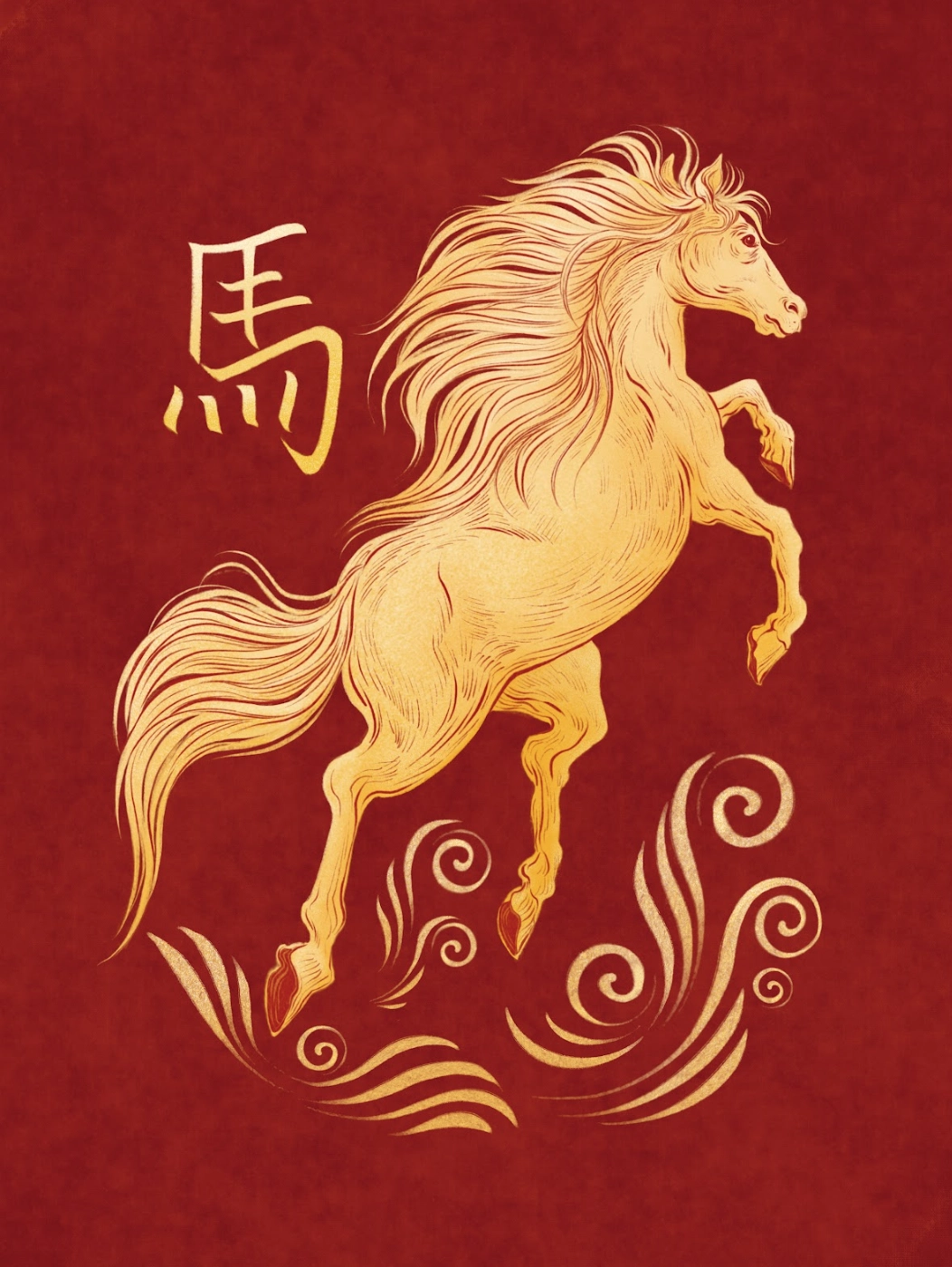 Ilustración de la baraja Xianqu
